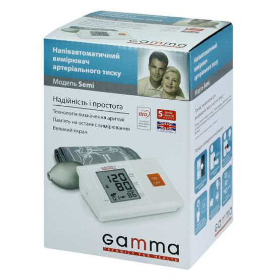 Тонометр артеріального тиску Гамма Семі (Gamma Semi)